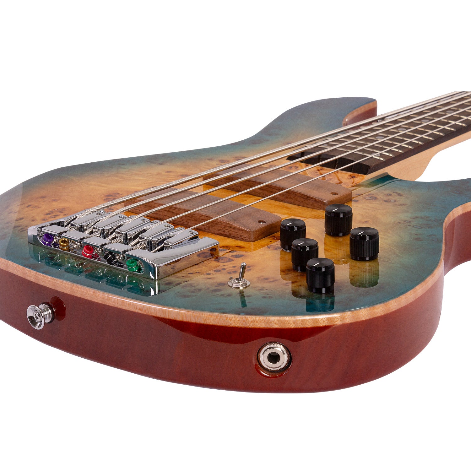 Babilon Master V Five Strings Electric Bass in Blue-Electric Bass-Babilon-Hermes Music